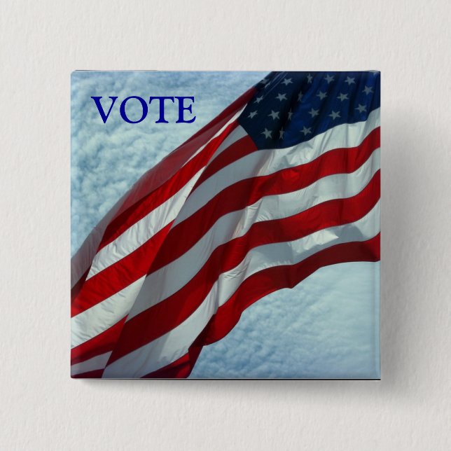 Campaign Election Buttons  - Vote (Front)