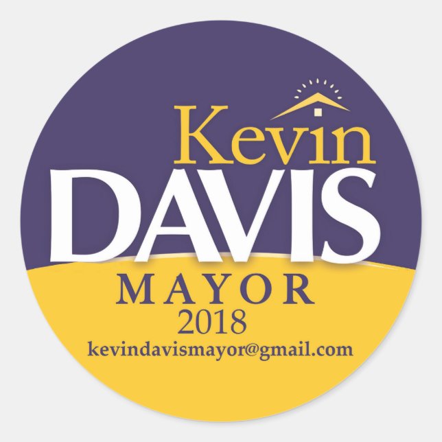 CAMPAIGN MAYOR STICKERS (Front)