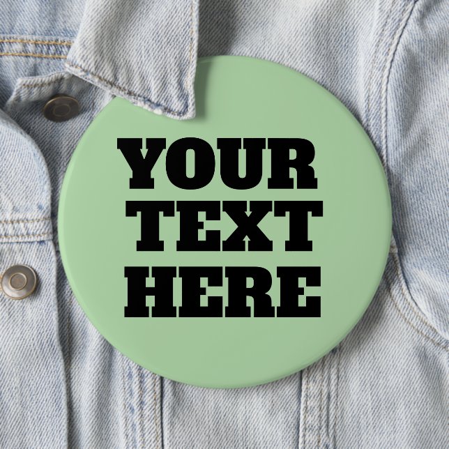 CAMPAIGN POLITICAL BUTTON CUSTOM  (In Situ)