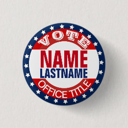 Campaign Template Custom 1 Inch Round Button