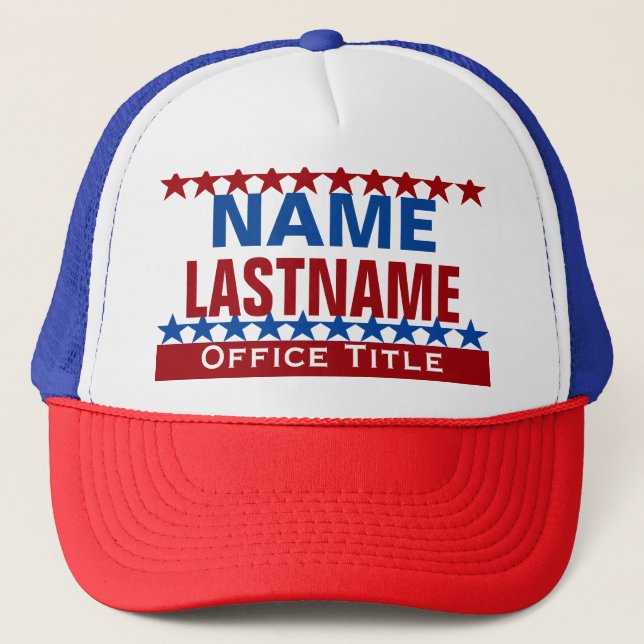 Campaign Template Custom Trucker Hat (Front)
