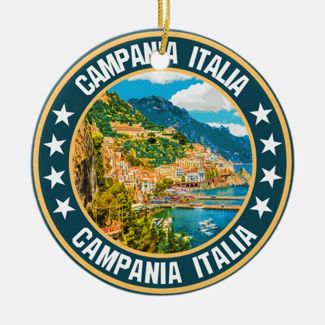 Campania                                           ceramic ornament (Front)