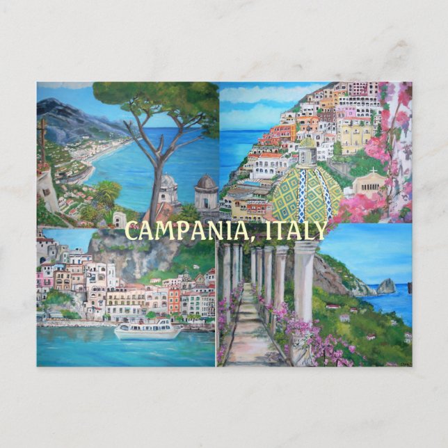 Campania, Italy Postcard (Front)