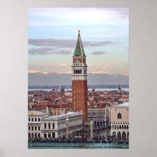 Campanile di San Marco, Venice Italy Poster