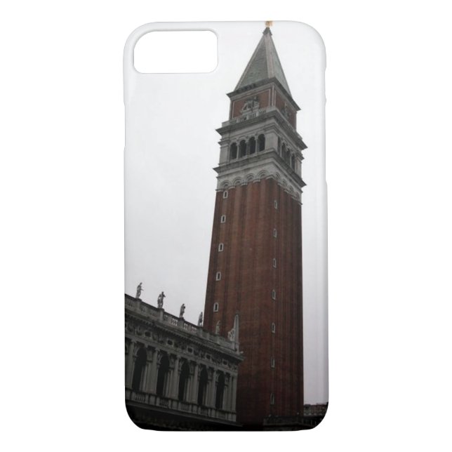 Campanile Piazza San Marco iPhone 7 Coque (Dos)