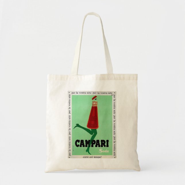 Campari Soda Classic T Shirt Tote Bag (Front)