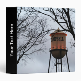 Campbell CA Water Tower 1.5" Binder