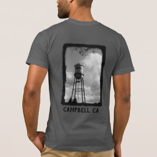 Campbell CA Water Tower Men's T-Shirt