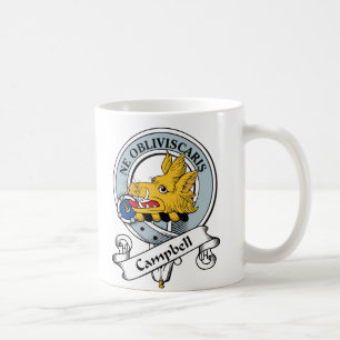 Campbell Clan Badge Coffee Mug