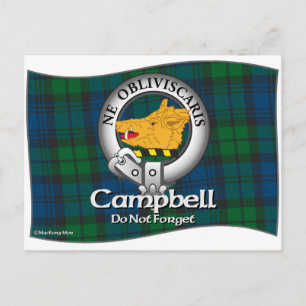 Campbell Clan Postcard