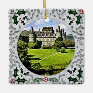 Campbell Clan's Inveraray Castle Ceramic Ornament