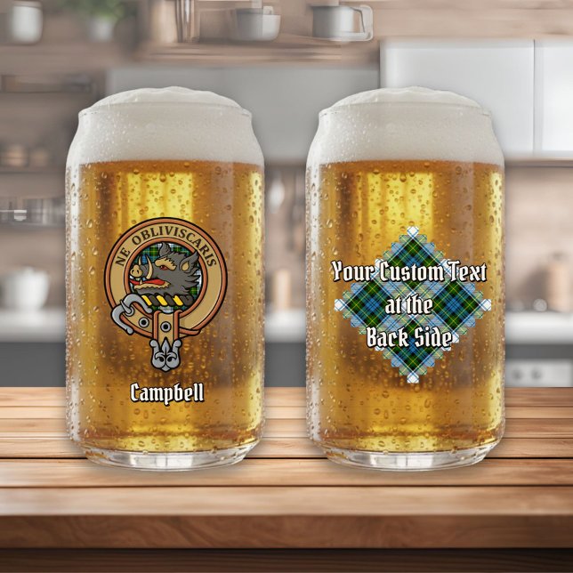 Campbell Crest au-dessus de Tartan (Créateur téléchargé)