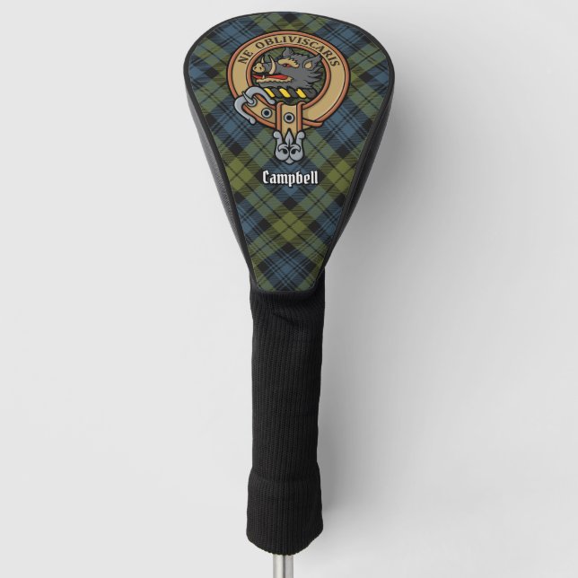 Campbell Crest Golf Head Cover (Front)