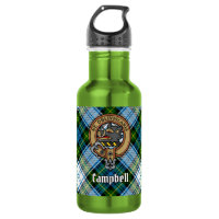 Campbell Crest over Dress Tartan
