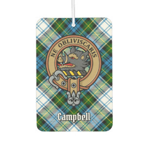 Campbell Crest over Dress Tartan Air Freshener