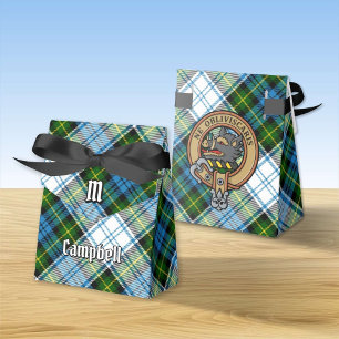 Campbell Crest over Dress Tartan Favor Box