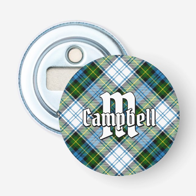 Campbell Dress Tartan Bottle Opener (Front)