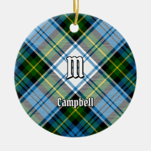 Campbell Dress Tartan Ceramic Ornament