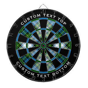 Campbell Dress Tartan Dartboard