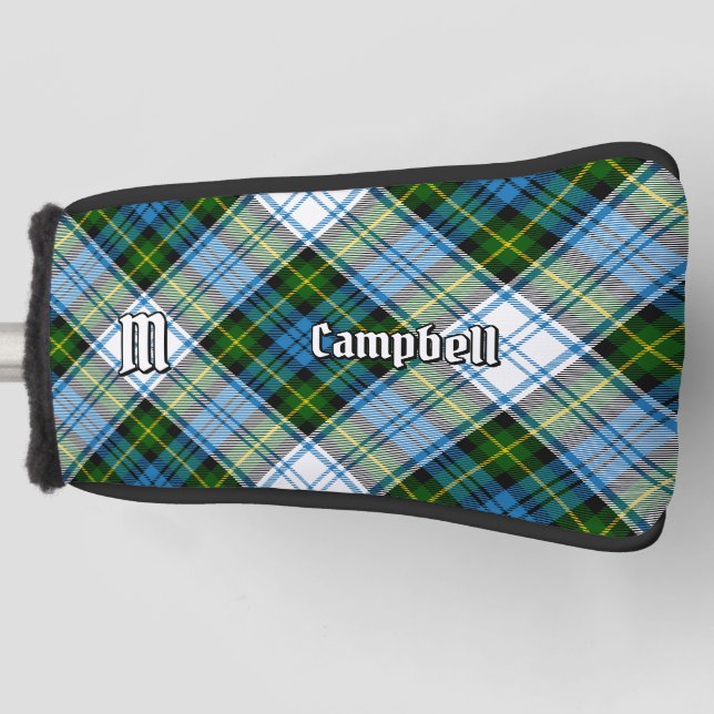 Campbell Dress Tartan Golf Head Cover (Front)