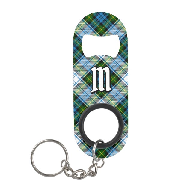 Campbell Dress Tartan Keychain Bottle Opener (Front)