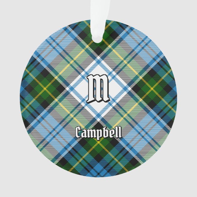 Campbell Dress Tartan Ornament (Front)