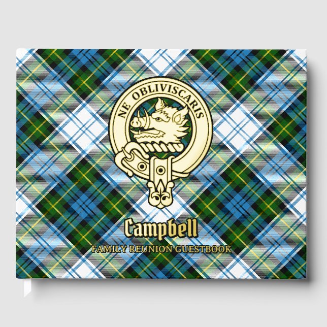 Campbell Family Reunion Guest Book (Front)