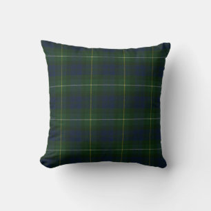 Campbell Louden Modern Original Scottish Tartan Throw Pillow