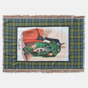 Campbell Old Scottish Dream Throw Blanket