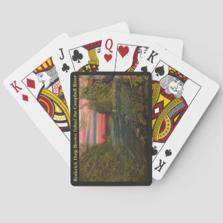 Campbell River Fishing Playing Cards. Cards