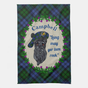 Campbell Scottie Dog Kitchen Towel