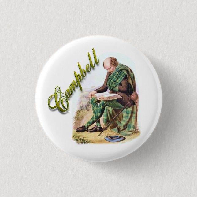 Campbell Scottish Dream Button (Front)