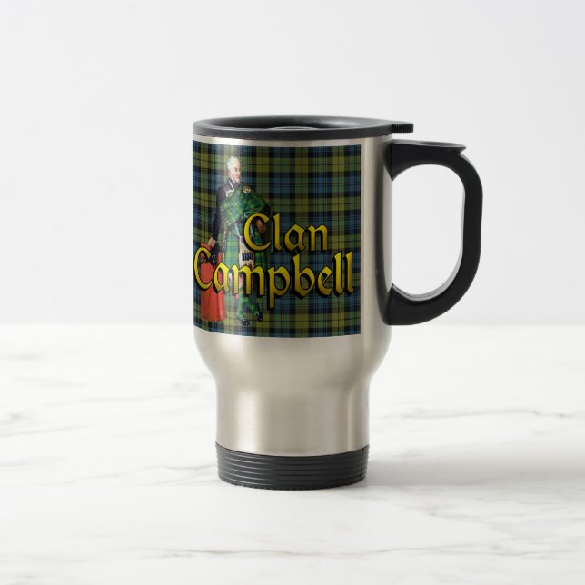 Campbell Scottish Dream Travel Mug (Right)