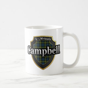 Campbell Scottish Dynasty Tartan Mugs Cups