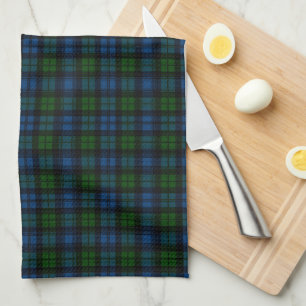 Campbell Scottish Tartan Plaid Kitchen Towel