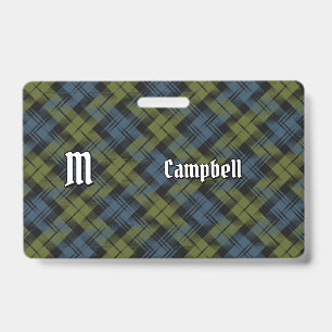 Campbell Tartan Badge