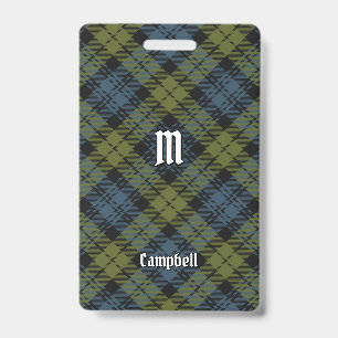 Campbell Tartan Badge