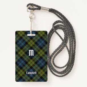 Campbell Tartan Badge