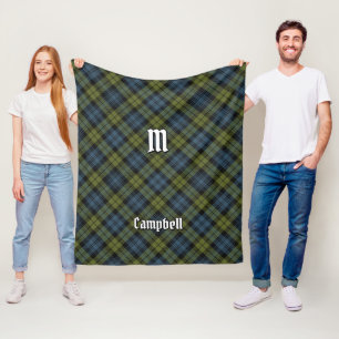 Campbell Tartan Fleece Blanket