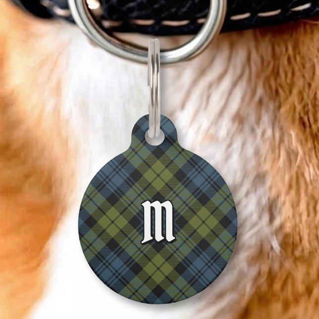 Campbell Tartan Pet ID Tag (Creator Uploaded)