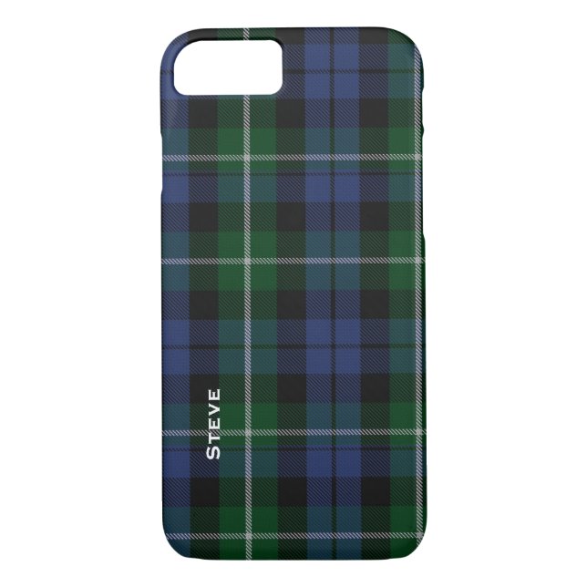 Campbell Tartan Plaid iPhone 7 Case (Back)