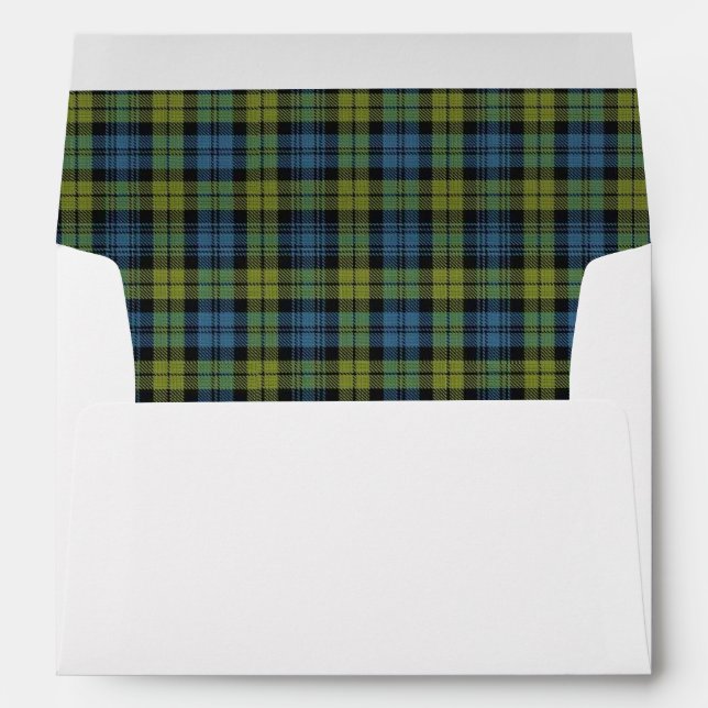 Campbell Tartan Scottish Dreams Enveloppes (Dos (Bas))