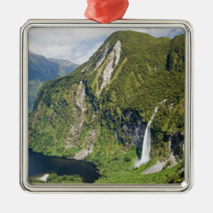 Campbells Kingdom, Doubtful Sound, Fiordland Metal Ornament