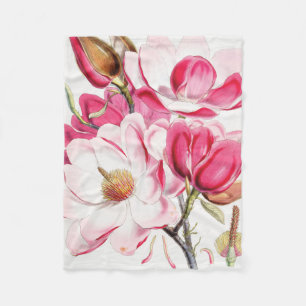 Campbell's Magnolia Fleece Blanket