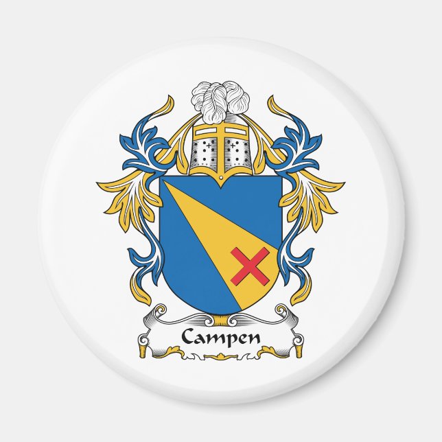 Campen Family Crest Magnet (Front)