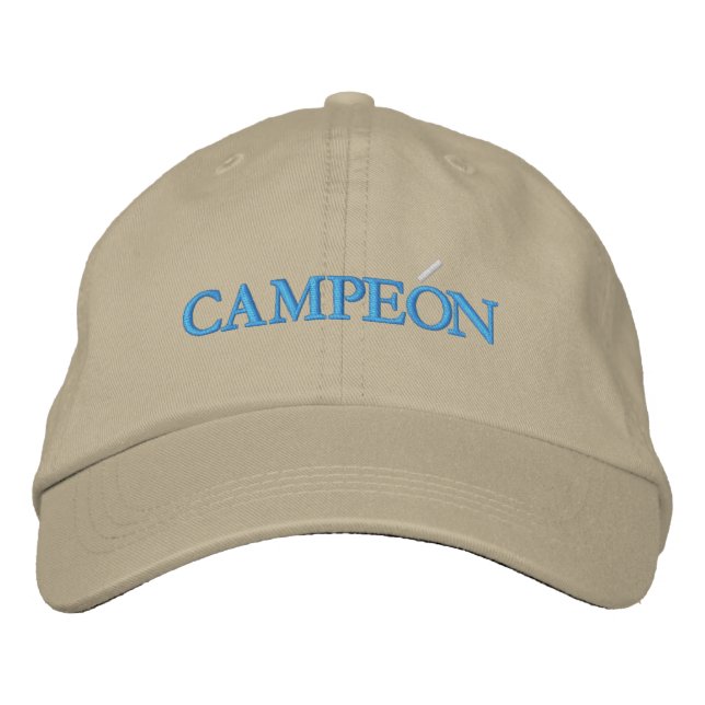 CAMPEON EMBROIDERED BASEBALL CAP (Front)