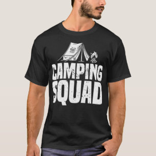 Camper Camping Squad Camping & Outdoor vintage an T-Shirt