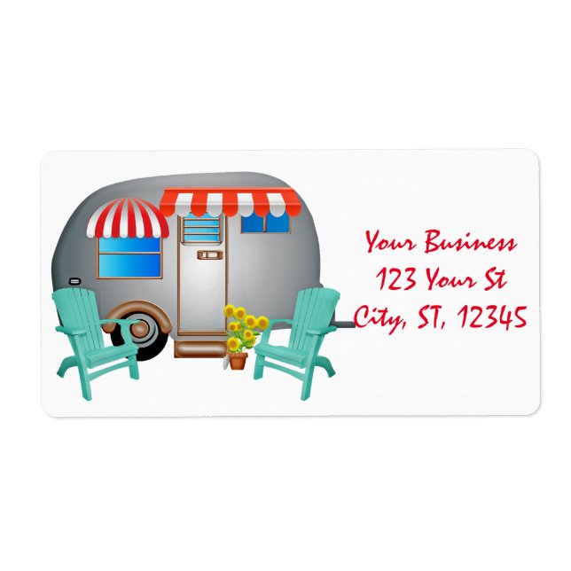 Camper Caravane Teardrop Thunder_Cove (Devant)