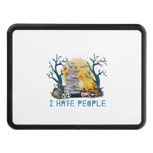 Camper Gift   Hiking In Halloween Birthday Trailer Hitch Cover