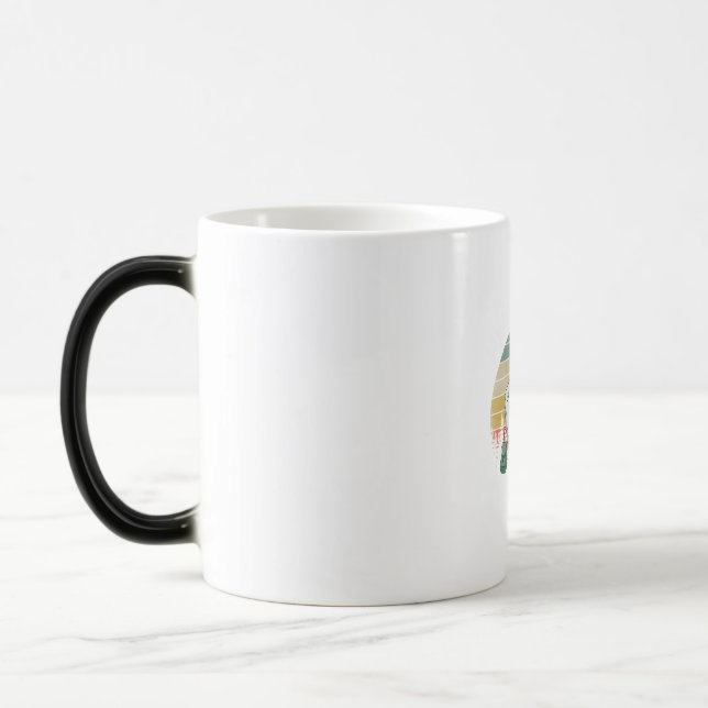 Camper Gift | Hiking More Typing Less Birthday Magic Mug (Left)